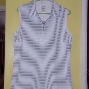Adidas womens sleeveless Golf Polo